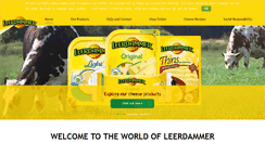 Desktop Screenshot of leerdammer.co.uk